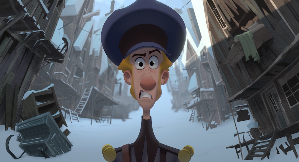 Jesper zo Smeernsburgu nie je ani trochu nadšený (Foto: Netflix / Klaus)