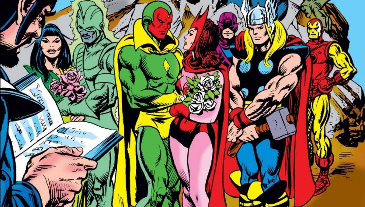 A tak príbeh Wandy a Visiona začína... (Foto: Marvel Comics)