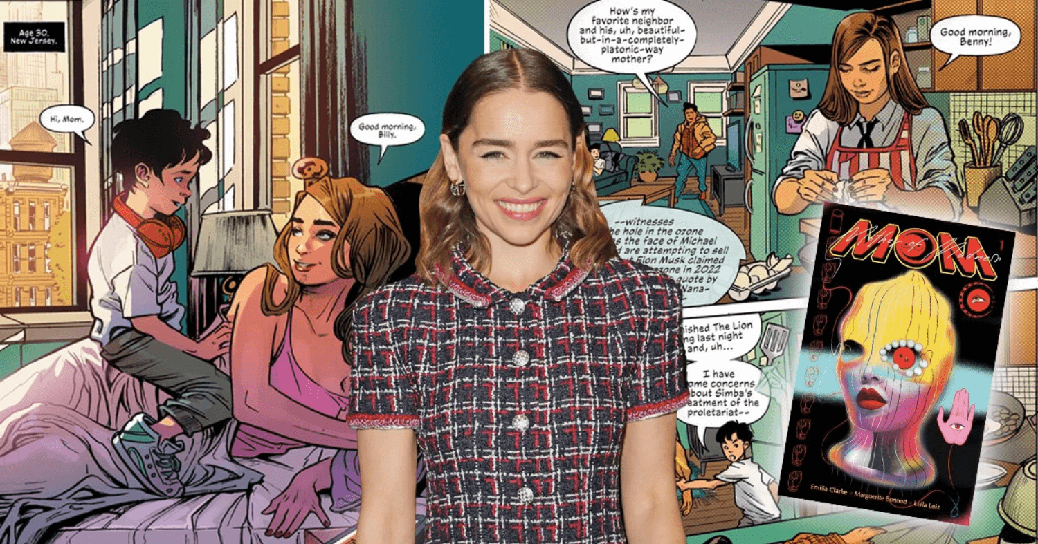 Emilia Clarke komiks